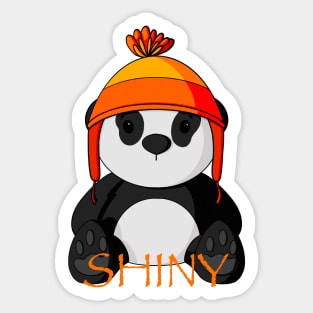 Shiny Panda Sticker